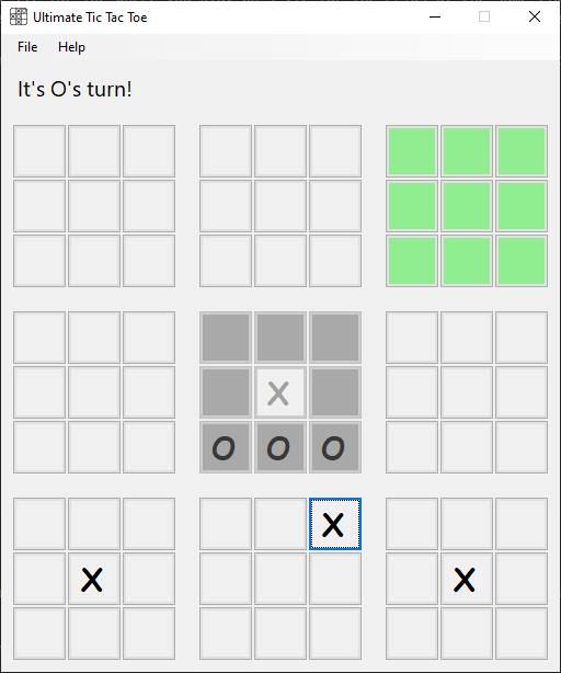 Ultimate Tic Tac Toe